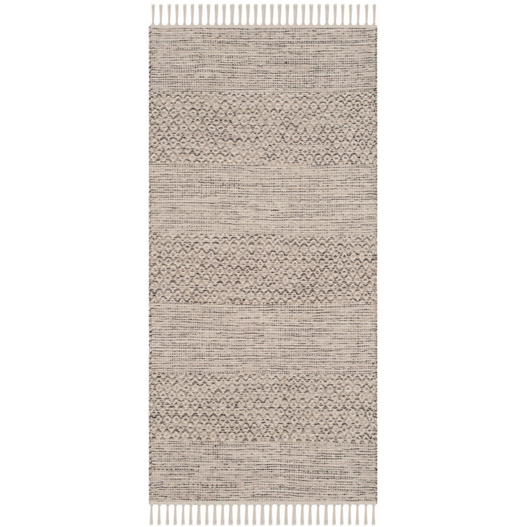 Bester Hand Woven Cotton Geometric Rug
