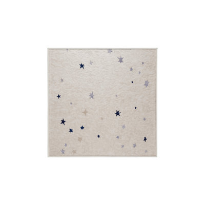 Machine Washable Beige Area Rug