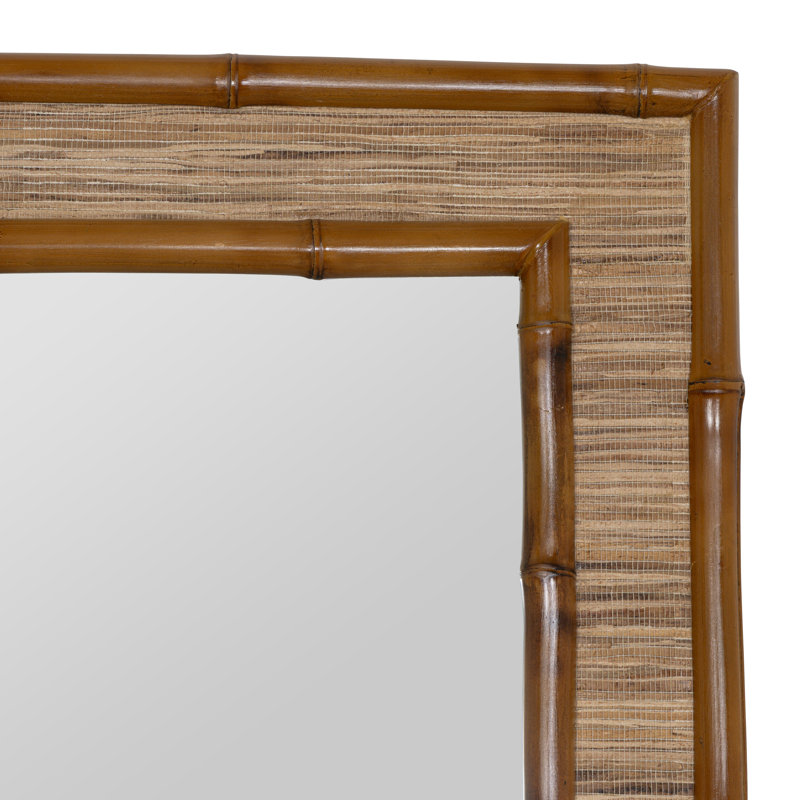 Rectangle Bamboo / Rattan Mirror