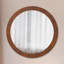 Huldar Glass Flat Wall Mirror