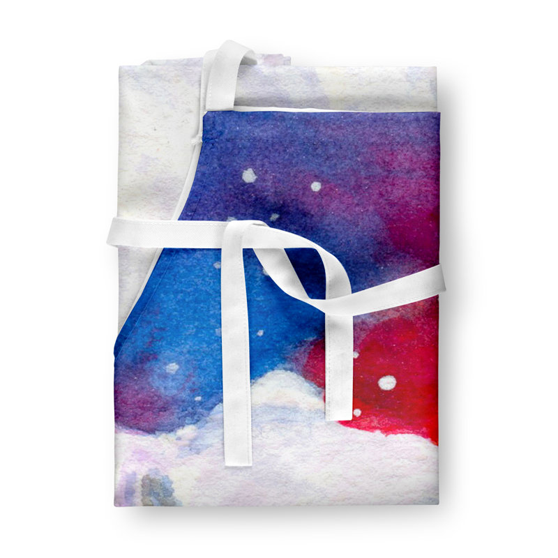 No Pattern Bib Apron