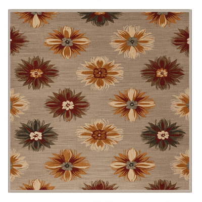  Tapis lavable hawaïen à fleurs de la Couronne