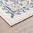 Alyssa Traditional Oriental Navy Polyester Area Rug-1119103818
