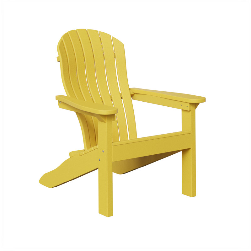 Berlin Gardens Contour Adirondack Chair, Sunburst Yellow