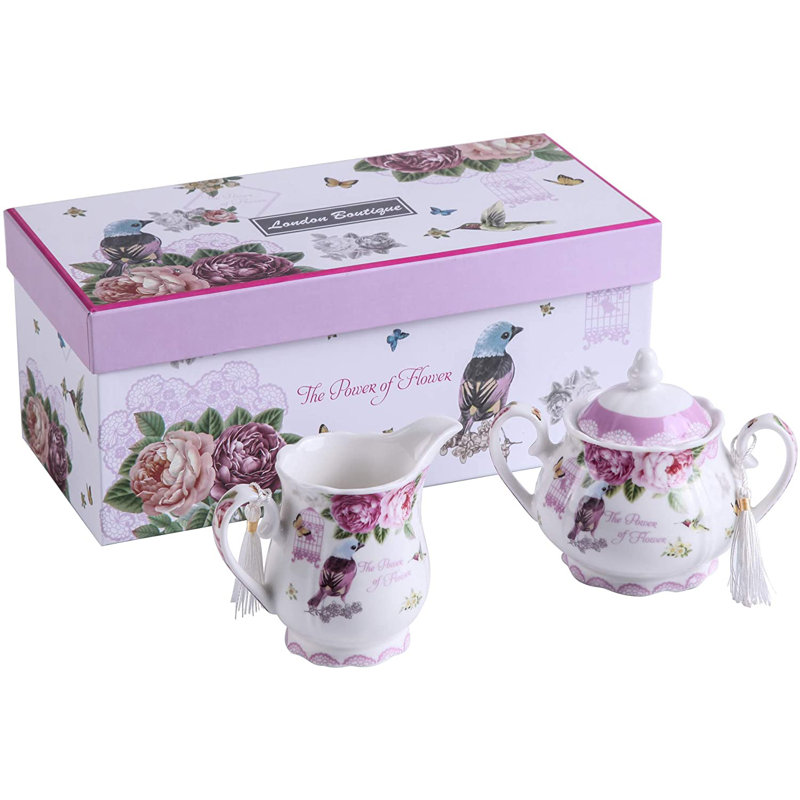 Milk Jug & Sugar Bowl Set