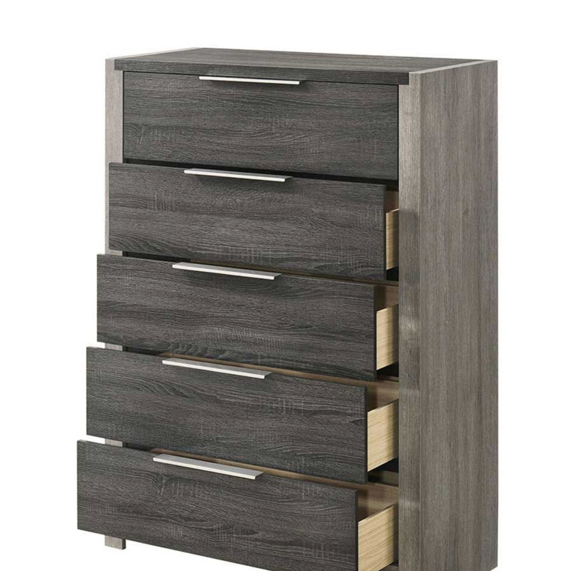 Commode à finition grise Jehoram