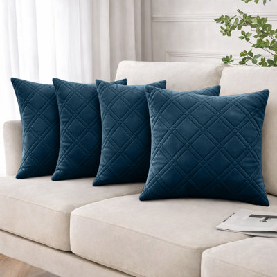 Geometric Square Cushion Pad