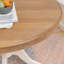 Anastasia Solid Pine Corner Breakfast Nook with Hidden Storage & Pedestal Table Set