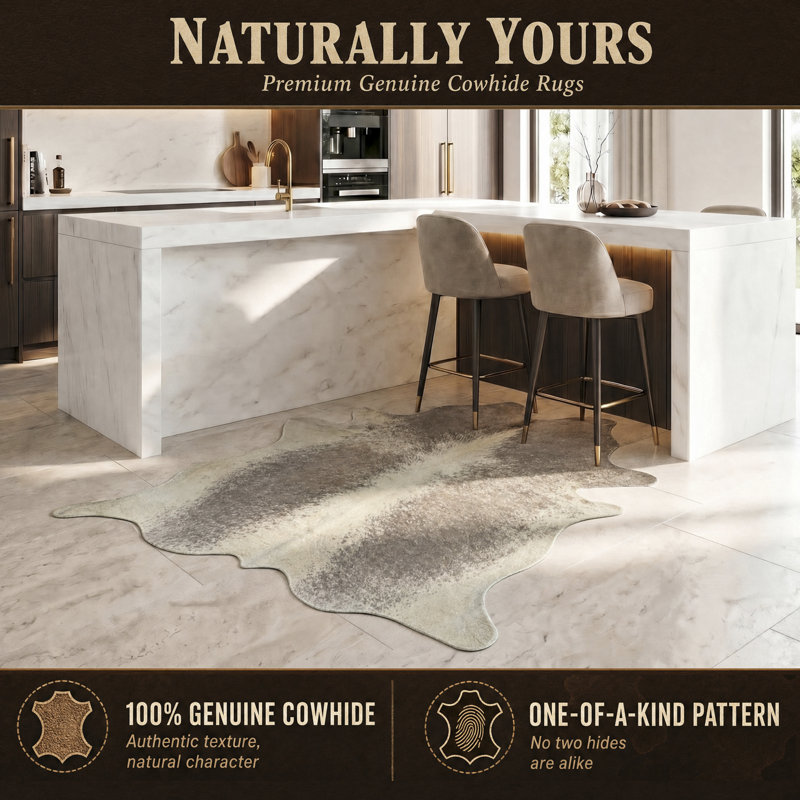 Kobe Cowhide Animal Print Indoor Rug