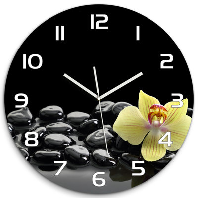 Jordan-Reece Glass Wall Clock
