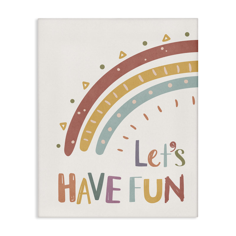 «Let Have Fun Rainbow» par Nataly White, H 20 po x l 16 po