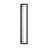 Hokku Designs Troutville - 1 Light Outdoor LED Wall Mount In Sand Coal Finish-1795169002-1795169001