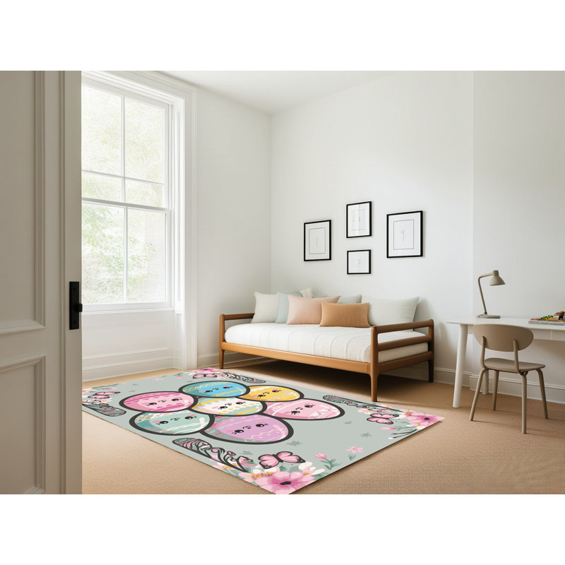 Tapis de vacances de Pâques The Holiday Aisle®, Rectangulaire 8 pi x 10 pi