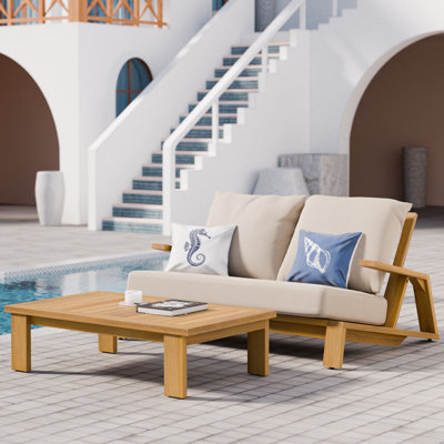 Ali Loveseat with Coffee Table