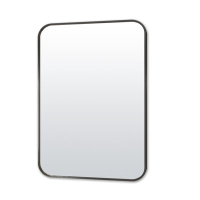 Odean Rectangle Metal Large Wall Mirror