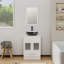 Ensemble de meuble-lavabo simple 24 po avec miroir Andoro-2118612507-2118612509