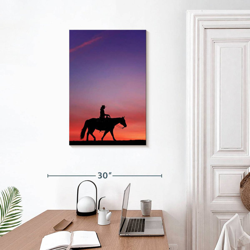 Mehar Girl On Horse, 30" H x 20" W