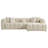 Danajia Upholstered L-Shaped Sectional Right Hand Facing