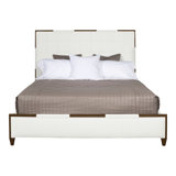  Thom Filicia Home Chatfield California King Upholstered Low Profile Panel Bed