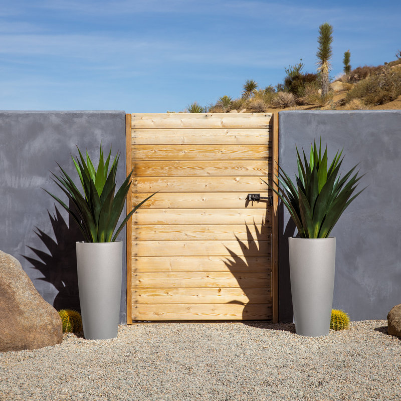 Mason Series Selena Planter, Grey, 2