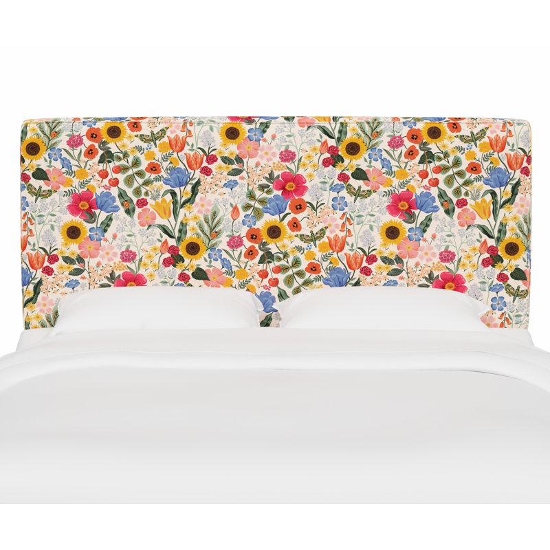 Elly Headboard, California King, Rpc Blossom Blush Linen