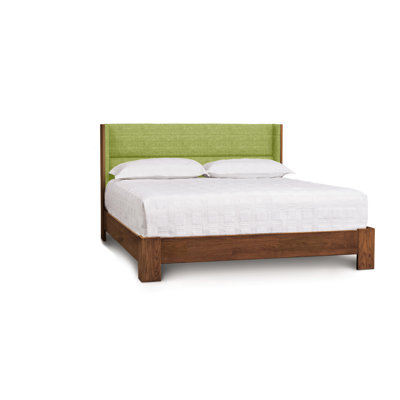 Sloane Wingback Walnut Bed