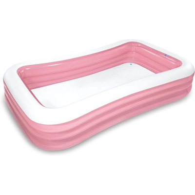 Polyvinyl Chloride (PVC) Rectangle Kiddie Pool 22'' H x 72'' W x 120'' L