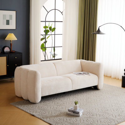 Keanu Boucle Upholstered 3-Seater Sofa
