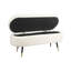 Banc de rangement en bois Maren
