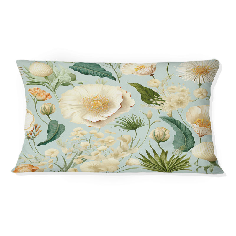 Coussin Seashell Sketches Tropical