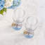 Mosaico Palm Beach Vegan Leather Round Coasters-2083595002