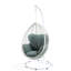 Chaise suspendue en tissu et en osier blanc Simona-1297082912-1297082913