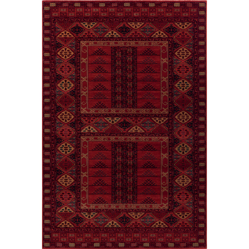 Branches Oriental Wool Area Rug, Rectangle 300cm x 400cm