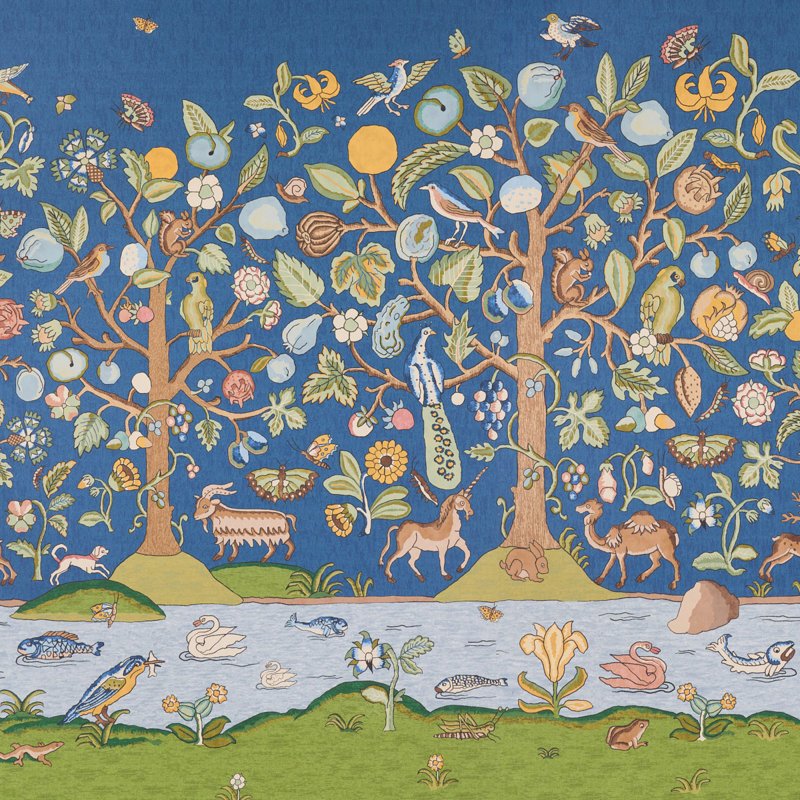 Chaucer's Forest Panel Set, Slate