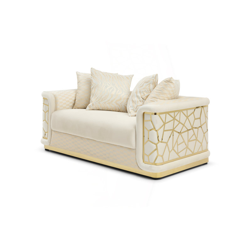 Loveseat, Ivory