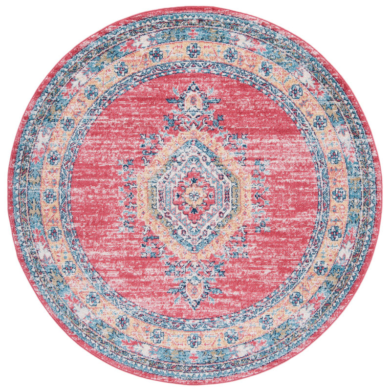 Tapis oriental Madison Performance, Rond 6 pi 7 po