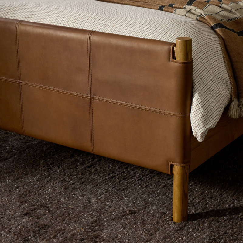 Salado Bed-Palermo Nude-King, Twin, Heirloom Sienna