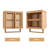 Toomay Bamboo Bathroom Storage Furniture Set