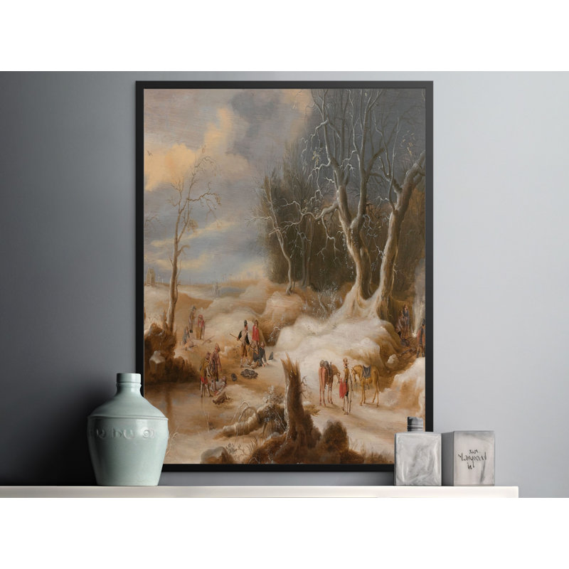17th Century Style Matte Poster, 23.4x33.1