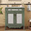 Charmant meuble-lavabo avec conception complexe et rangement pratique
