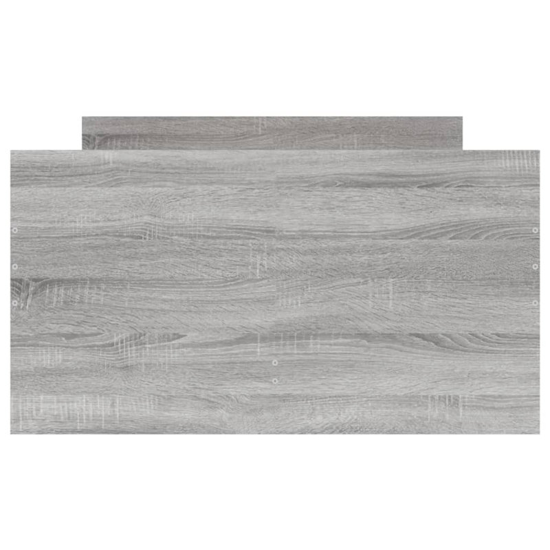 Nyarie Bed, Grey Sonoma, Small Single ( 75 x 190 cm)