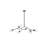 Pendent 6 - Light Dimmable Sputnik Modern Linear Chandelier-1346594242-1475129902