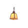 Luminaire suspendu d'extérieur 1 lumière Bethzabel