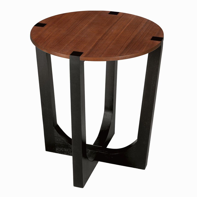 ACACIA SOLID WOOD SIDE TABLE