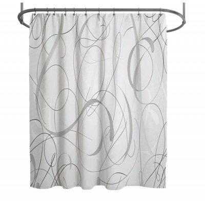Rideau de douche Swirls - Art Bathroom Decor_12500