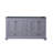 Dukes 60 in W x 22 in D Double Bath Vanity-37292283