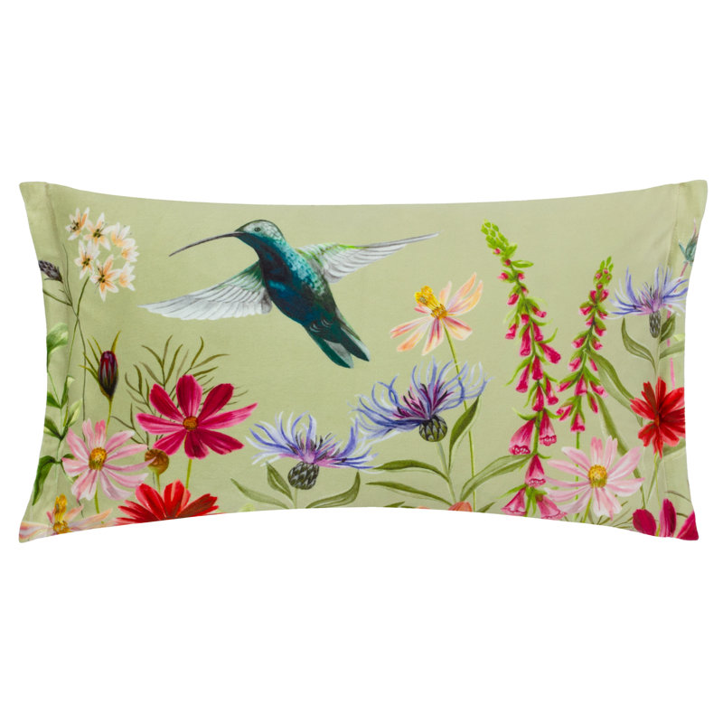 Floral Rectangular Lumbar Cushion