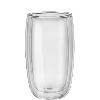 DELONGHI DBWALLCAPP CAPPUCCINO DOUBLE WALL GLASSES (2PCS)