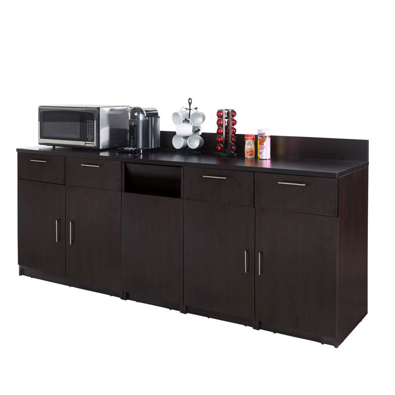 Armoire de base standard H 36 po x l 90 po x P 24 po, Espresso