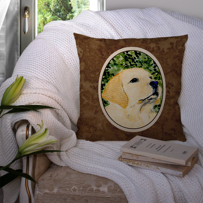 Coussin intérieur/extérieur labrador